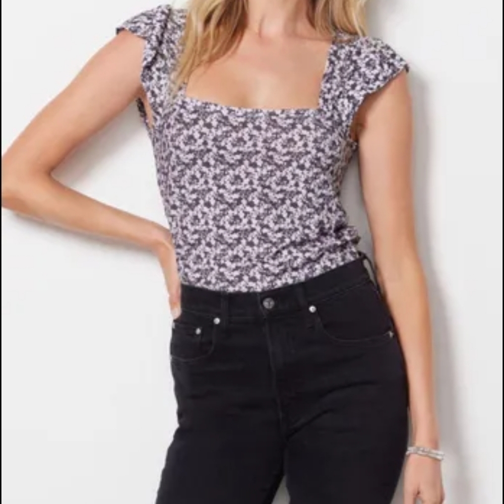 Nation LTD Eve Top L nwot